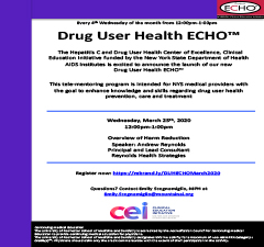 CEI DUH ECHO: Overview of Harm Reduction